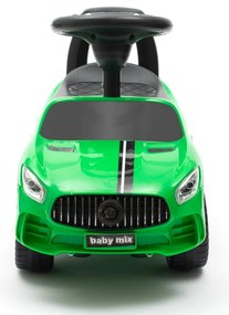 Baby Mix Odpychacz dla dzieci z dźwiękiem Racer, zielony