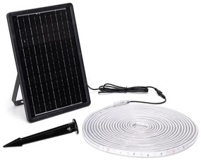 Aigostar - LED RGB 10W/3,2V solarny pasek 10m IP65 z pilotem
