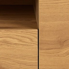 Szafka pod TV w dekorze dębu w naturalnym kolorze 140x45x40 cm Seaford – Actona