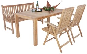 Stół ogrodowy z drewna tekowego Garden Pleasure Solo