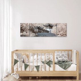 Obraz - Kwitnące drzewa w Azji (170x50 cm)
