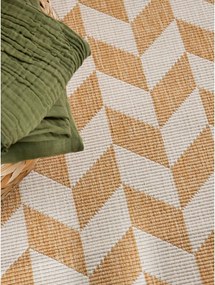 Chodnik odpowiedni na zewnątrz w kolorze ochry/kremowy 80x200 cm Haringey Terrick – Ted Baker