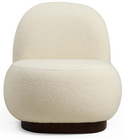 Fotel Tina Bouclet White