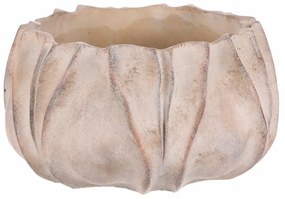 Betonowa donica na kwiaty M, szara, 25 x 14 cm, 25 cm