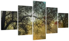 Obraz wschodu słońca (125x70 cm)
