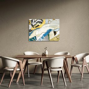 Obraz na szkle - Kolorowy marmur (70x50 cm)
