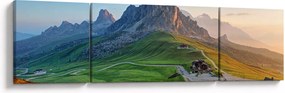 Obraz - Dolomity (170x50 cm)