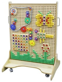 Masterkidz drewniana tablica stem wolnostojąca