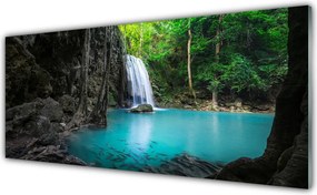 Panel nad blat kuchenny Kaskada Wodna W Górach