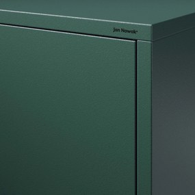 Szafa na ubrania metalowa butelkowa zieleń FLAVIO