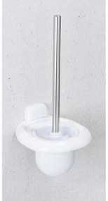 Biała ścienna plastikowa szczotka do WC Pure – Wenko