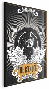 Plakat The Rock Dog 21x30 cm z ramą czarną bez marginesu ARTGEIST B