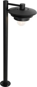 Designerski słup ogrodowy czarny 100 cm IP44 - Morty
