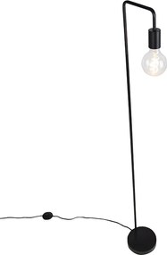Nowoczesna lampa stojąca czarna - Facil