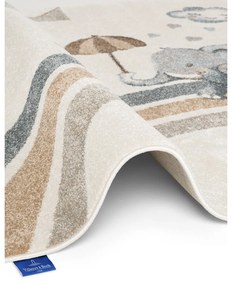 Kremowy dywan dziecięcy 120x170 cm Walk like an Elephant Rainy Party – Villeroy&amp;Boch