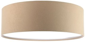 Beżowy elegancki plafon welurowy - A361-Itex