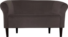 Sofa Milo tkanina Welur : Kolor nogi - Venge, Kolor tkaniny - VELVET - MG05, Typ tkaniny - Velvet, Wysokość nogi - 20 cm