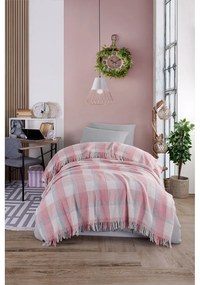 Różowa narzuta 150x200 cm Warm Soft – Mijolnir