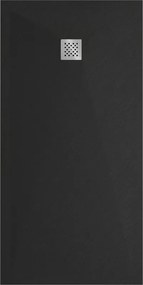 Mexen Stone+ brodzik kompozytowy prostokątny 200 x 80 cm, czarny - 44708020