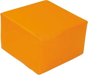 Piankowa pufa przedszkolna Kiddo kwadrat, wysokość 25 cm