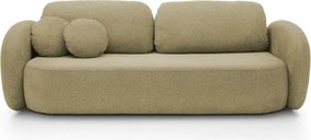 Sofa OLIO z funkcja spania i pojemnikiem OLIWKOWY ARAGON 35