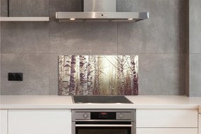 Szklany Panel Korony Drzew