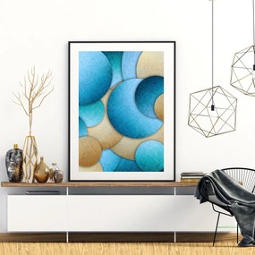 Plakat - Cross circles (A4)