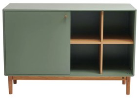 Zielona niska komoda 118x80 cm Color Living – Tom Tailor