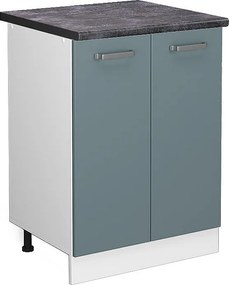 Szafki kuchenne niebiesko-szary 60x60x81.6 r-line