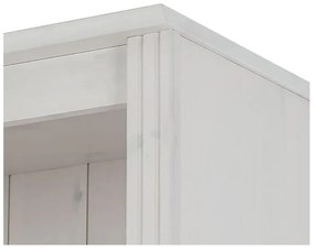 Biała witryna z litego drewna sosnowego 518x223 cm Anita – Støraa