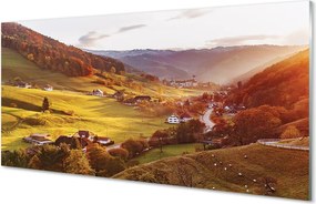 Panel Szklany Dolina w Objęciach Lasu