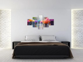 Obraz - Deszczowy dzień (125x70 cm)