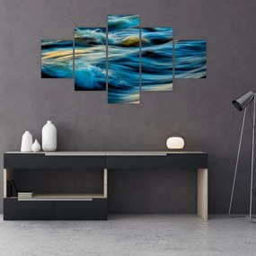 Obraz - Fale (125x70 cm)