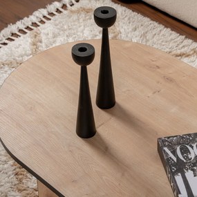 Stolik kawowy Sable Sapphire Oak Black
