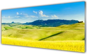 Panel Szklany Sielska Osada u Stóp Gór