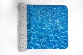 Antypoślizgowy dywanik łazienkowy Antypoślizgowy dywanik łazienkowy Fale wodne