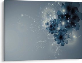 Obraz - Delikatne kwiaty (70x50 cm)