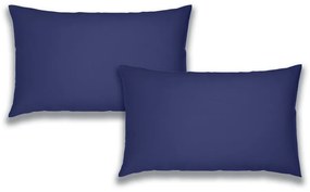 Poszewki na poduszki z perkalu bawełnianego zestaw 2 szt. 50x75 cm Cotton Percale – Bianca