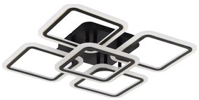 Zuma Line MS232150R-BK-LED Ściemn. lampa STELLAR LED/55W/230V 3000-6000K czarny+pilot