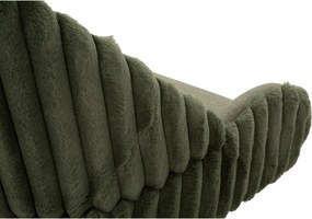 Zielone tapicerowane fotele jadalniane zestaw z podłokietnikami 2 szt. Stockholm – Mauro Ferretti