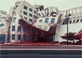 Obraz - budynek architektoniczny (70x50 cm)