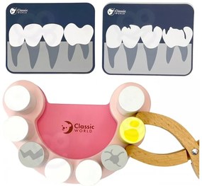 Classic world zestaw małego dentysty walizka lekarza 18 el.