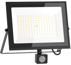 Mexen Luxpro naświetlacz LED z czujnikiem ruchu, 100W, Zimna - 6500K, 9000 lm, czarny - L235-100-65-70