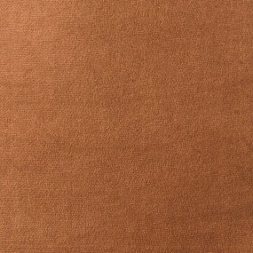 Aksamitna sofa w kolorze terakoty 225 cm Cube – Bonami Selection