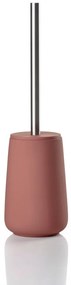 Jasnoczerwona porcelanowa szczotka do WC Nova – Zone