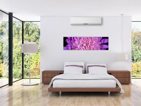 Szczegółowy obraz kwiatu (170x50 cm)