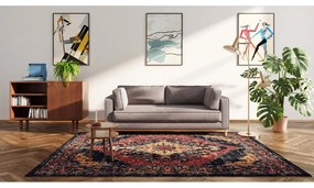 Jasnobrązowa aksamitna sofa 222 cm Celerio – Ame Yens