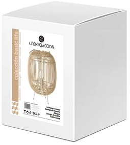 Naturalna rattanowa lampa stołowa (wys. 30,5 cm) Natural Way – Casa Selección