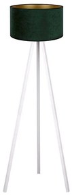Brilagi - Lampa podłogowa VELVET 1xE27/60W/230V biały/zielony