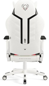 Fotel gamingowy Diablo X-Ray 2.0 King Size, biało-czarny